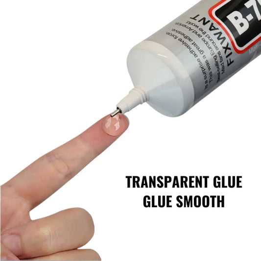 Colle B-7000 multi-supports : bois, papier, plastique et résine