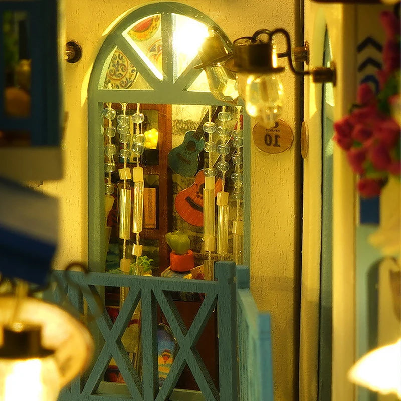 Book Nook - Un Air Marin - Ruelle Typique Méditerranéenne