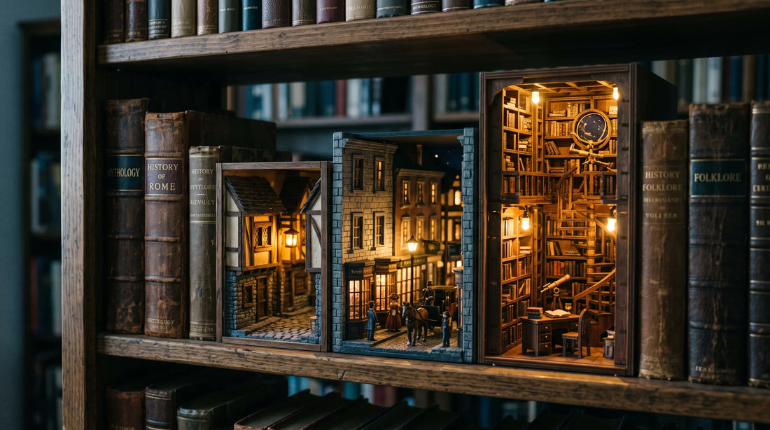 Comment choisir son Book Nook : niveau, thème, taille