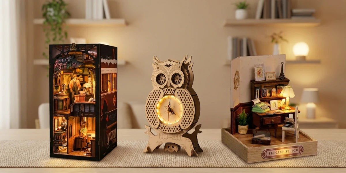 illustration catégorie meilleures ventes nook-it : Book Nook, Puzzle 3D et Maisons miniatures dans les top vente du site.