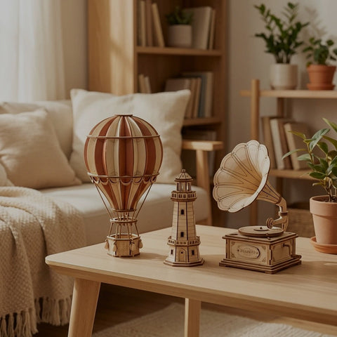 Puzzles 3D en Bois