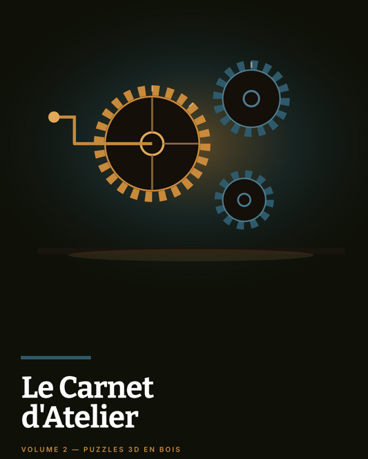 Couverture du Carnet d'Atelier Nook-It Vol. 2 : guide de montage Puzzle 3D en PDF