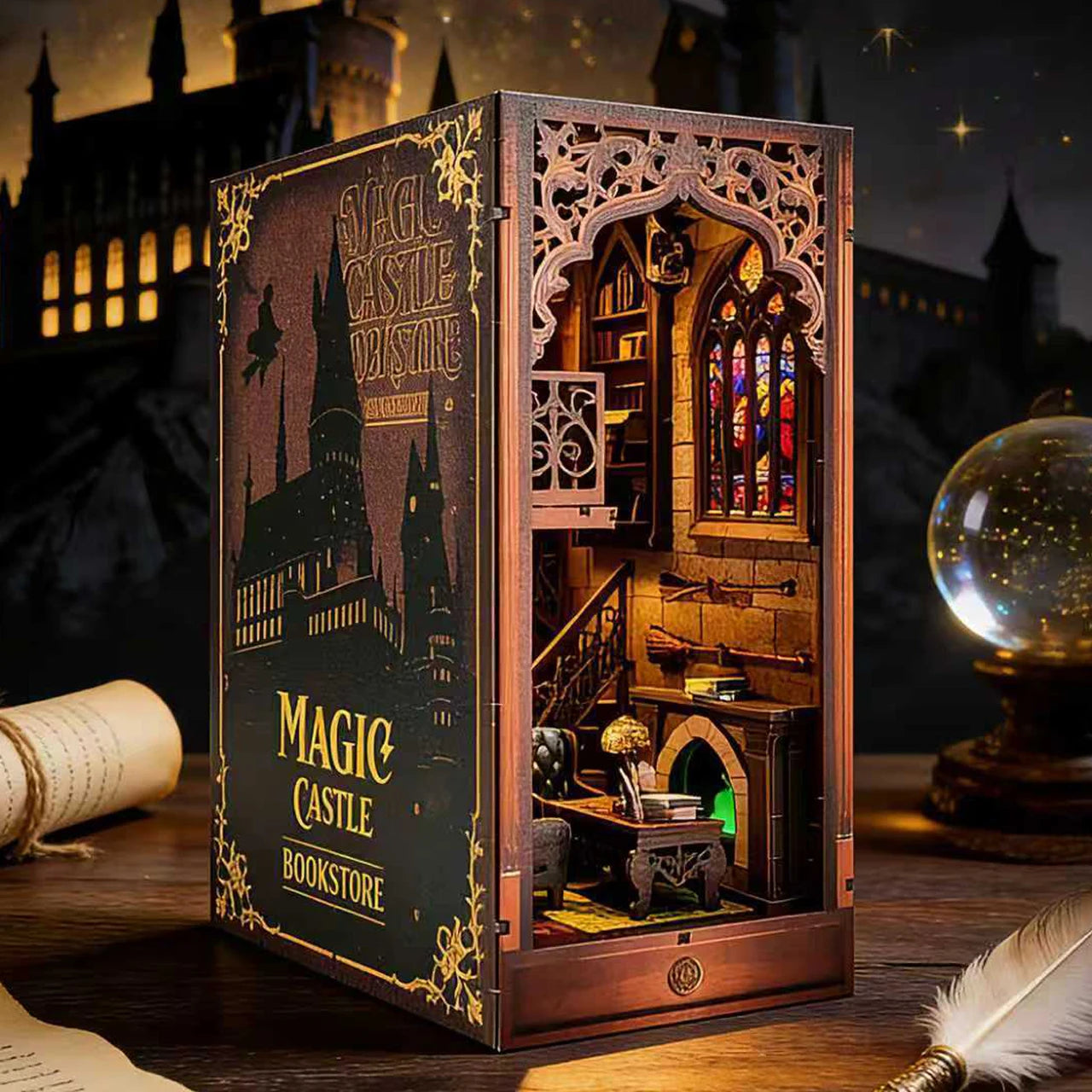 Book Nook - La Bibliothèque Magique Secrète