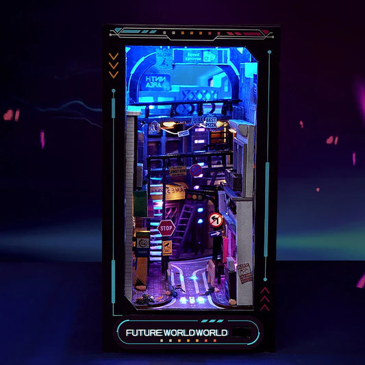 Book Nook - La Ville du Futur - Cyberpunk