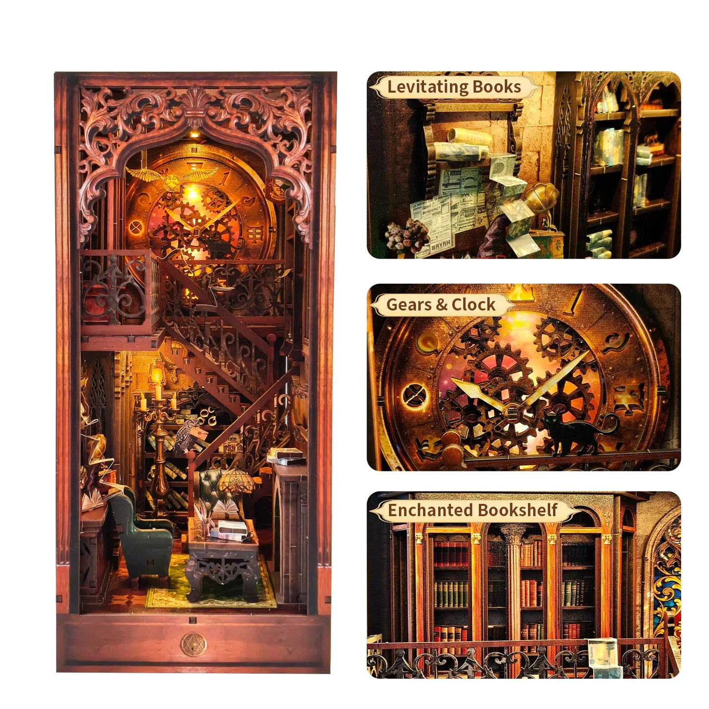 Book Nook - La Bibliothèque Magique