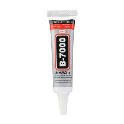 Photo réelle du tube de colle B-7000 pour maquette et diorama