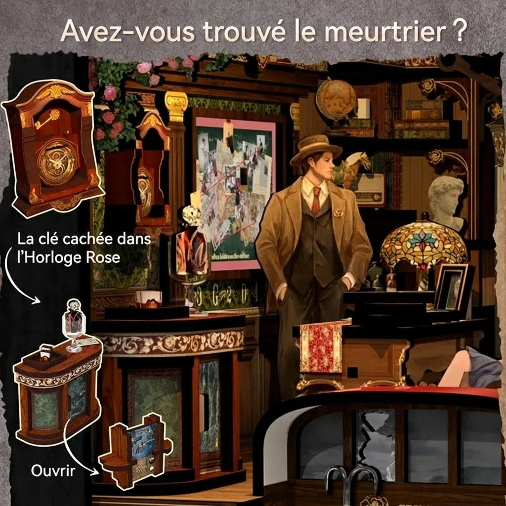 vue détaillée du book nook