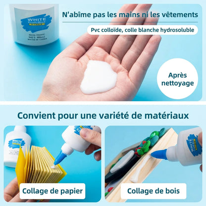 Colle Blanche Spéciale Book Nook - 120ml Haute Précision