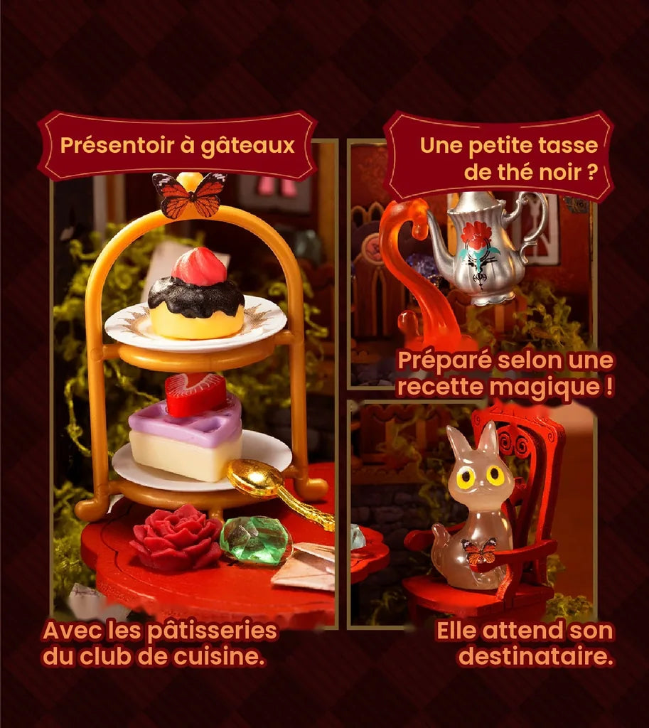 Un chou au chocolat et un chat bien sage