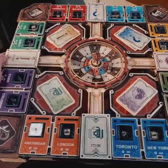 Vidéo du jeu Fortune Quest ROKR, partie entre amis avec roue et monuments