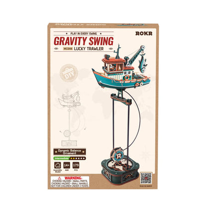 Boîte officielle ROKR Gravity Swing Lucky Trawler MCD08, 179 pièces, 14 ans et plus
