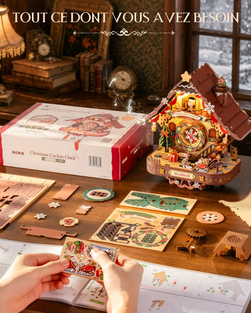 293 pièces, aucune goutte de colle