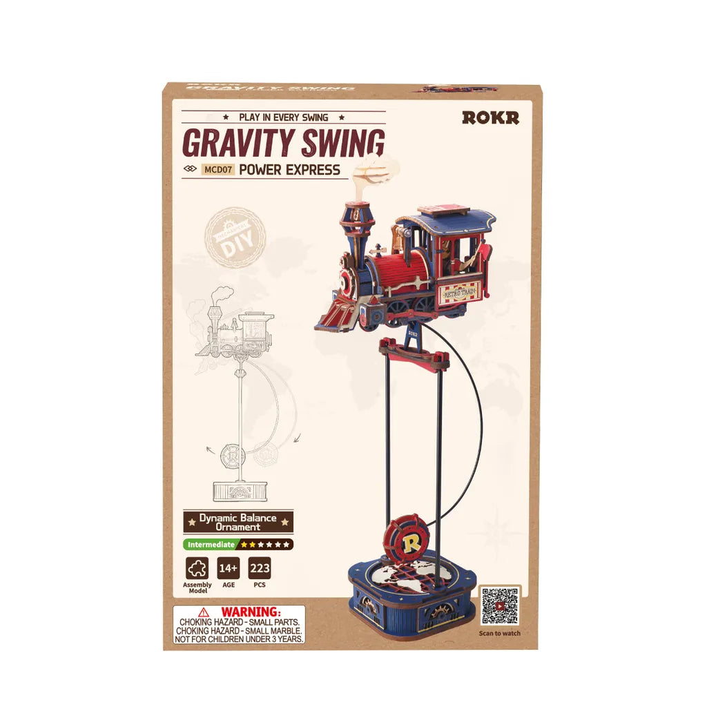 Boîte officielle ROKR Gravity Swing Power Express MCD07, 223 pièces, 14 ans et plus