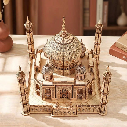 Le Taj Mahal Impérial - Puzzle 3D Bois Monument