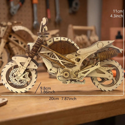 Puzzle 3D Moto Sportive avec dimension, décoration Nook-It