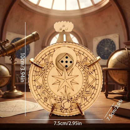 L'Oracle des Dés - Lanceur Puzzle 3D Bois & Astrologie