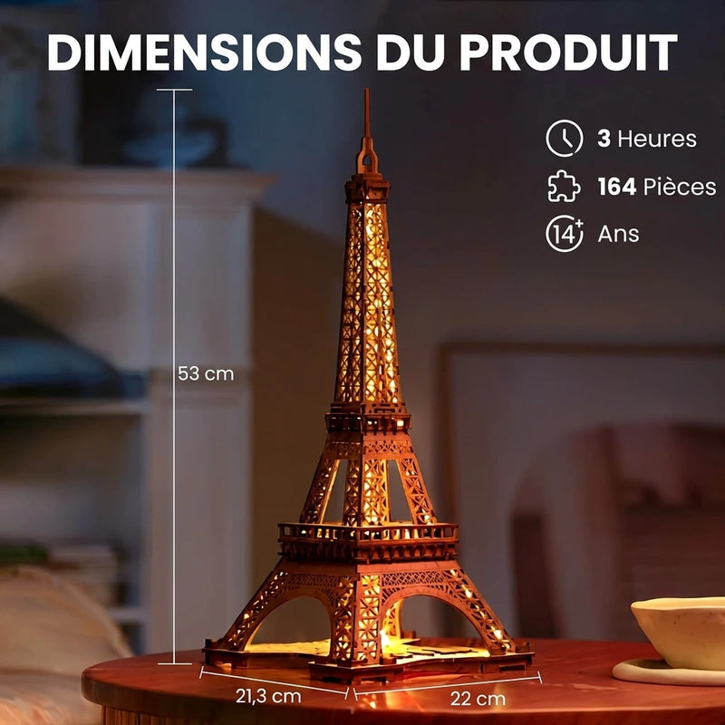 Dimensions du modèle assemblé